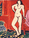 Matisse "Pink nude, red interior"