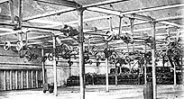 First World war: textile factory stripped