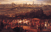 Luois XIV entering arras