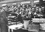 1940 feeding station at Paddock Wood