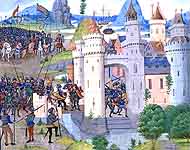 Hundred Years War: french try to recapture Calais 1349