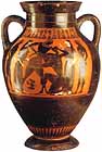 Antique Greek vase