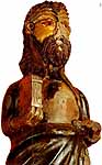 15th century terracotta figure