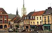 St Pol sur Turnoise market square
