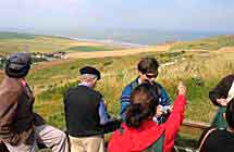 Transmanche Museum: looking out to Cap Blanc-Nez