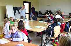 Arena - Ecault world of sand dunes study centre: classroom