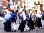 Folk dancing at Hazebrouck