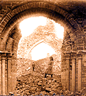Bailleul: ruined church 1918