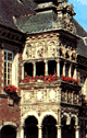 Hesdin Town hall balcony